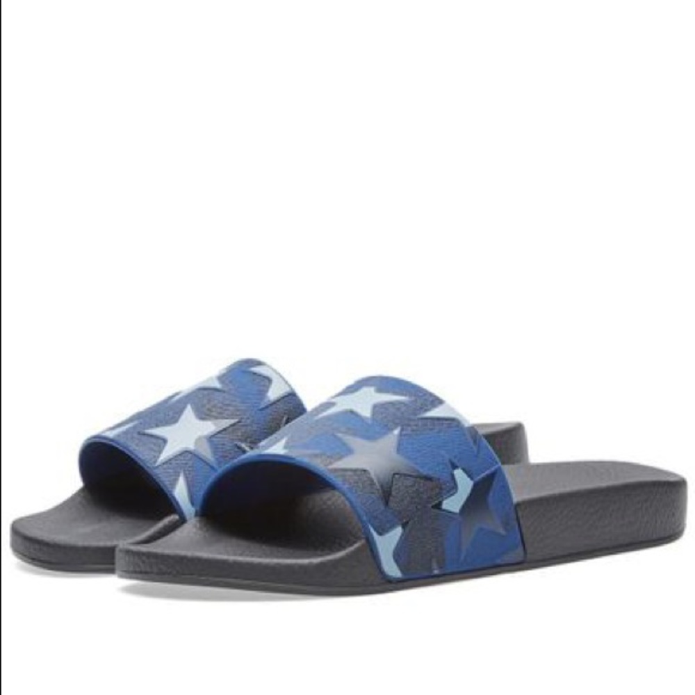 Valentino Garavani PVC Stars Rubber Slide Sandal